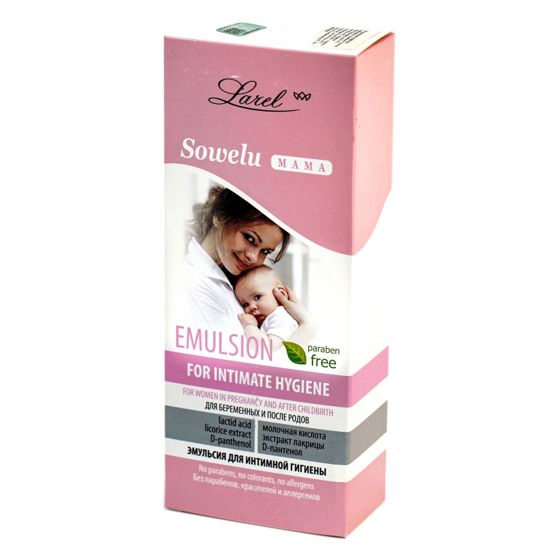 էմուլսիա Larel Ինտիմ 300մլ Կաթնաթթու D-Pantenol 2